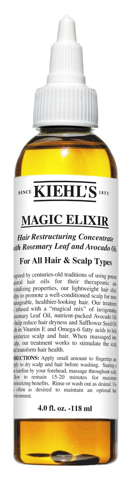 Kiehl's Magic Elixir for Damaged Hair: Repairing and Nourishing from the Roots
